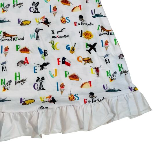 NWT The Printed Press 12-18M Texas ABC Dress - Picture 3 of 4